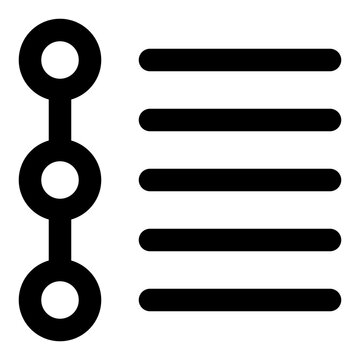 Index Line Icon Vector, Modern Outline Coding and Programming Symbol for Developer and Web Design Concept