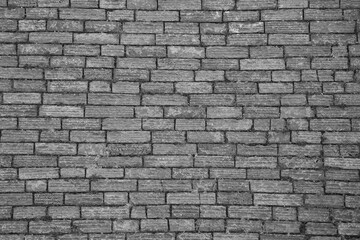Fototapeta premium empty gray grey decorative stone tile top aerial view. street urban square tiled floor flooring as backdrop background. nobody. front view wall texture pattern Template mockup mock up blank mock-up