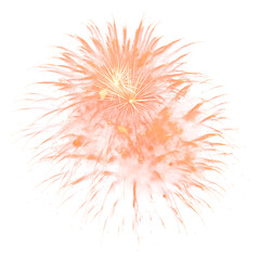 Obraz premium Realistic fireworks illustration