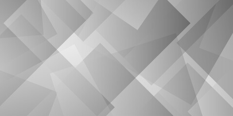 Fototapeta premium White abstract minimal transparent digital layout triangle web square texture background. vector diamond beautiful gradient square business geometric surface rectangle banner web template design.