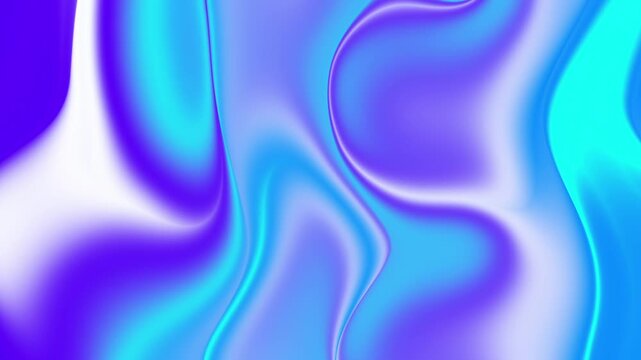 Abstract Blue Gradient Animation 4K Soft Blurred Background