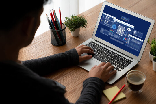 Generative AI virtual assistant tools for prompt engineer and user for ease of engage artificial intelligence AI technology help people to work with generative AI functions by prompting the AI brisk