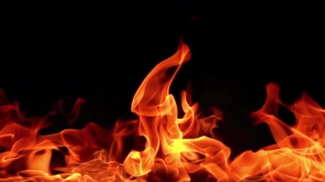 Flames Super Slow Motion 1000fps