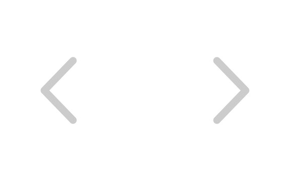 grey left and right move scroll arrow sign png