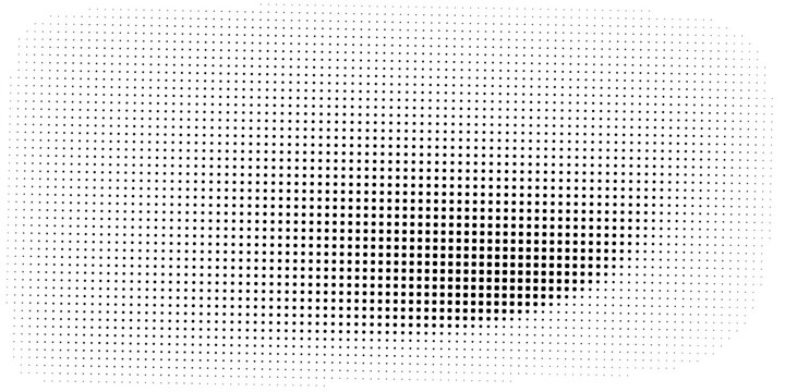 Pixel dissolved disperse mosaic background. Y2k pixel disintegration. Explosion fade. Disappear transform rectangle texture. vector eps10