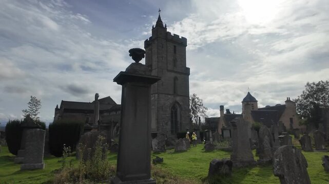 Cinematic Edinburgh Gothic Architecture Castles and Historic Kirkyards