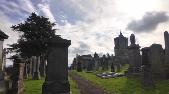 Cinematic Edinburgh Gothic Architecture Castles and Historic Kirkyards