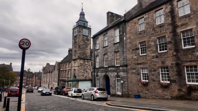 Cinematic Edinburgh Gothic Architecture Castles and Historic Kirkyards