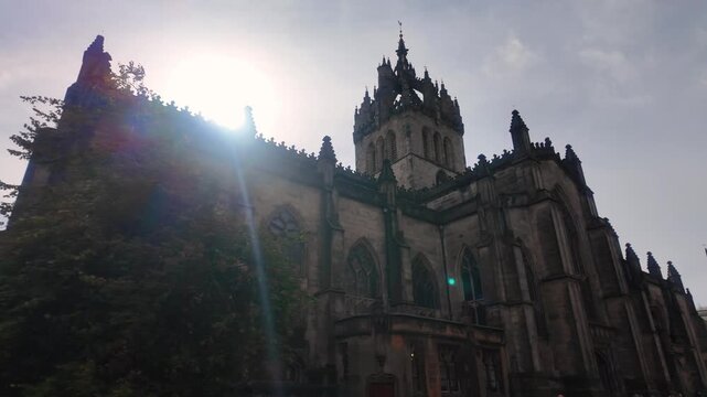 Cinematic Edinburgh Gothic Architecture Castles and Historic Kirkyards