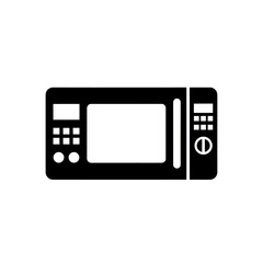 Fototapeta premium Urządzenie kuchenki mikrofalowej. Urządzenie elektroniczne do kuchni.