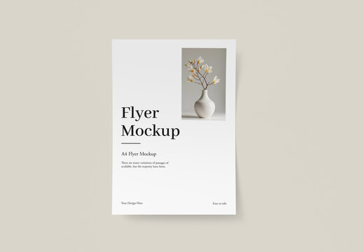 Minimal Poster & Flyer Mockup
