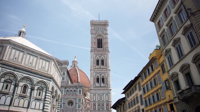 Florence Cathedral and Giotto&rsquo;s Bell Tower, Tuscany Italy