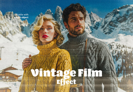 Vintage Film Photo Effect