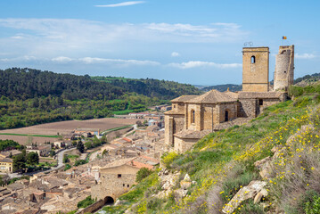 Fototapeta premium Guimera is a medieval town in Urgel region, province of Lleida, Catalonia, Spain