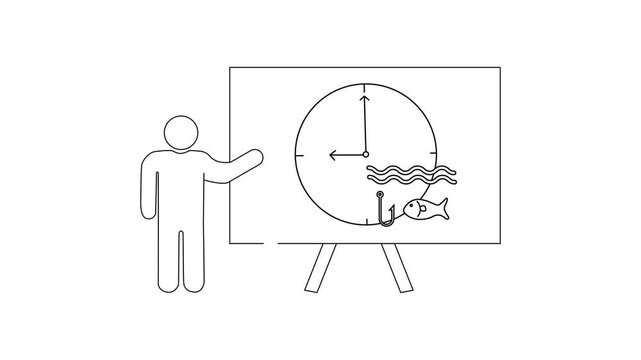 Presentation on Fishing Time - A Visual Explanation.