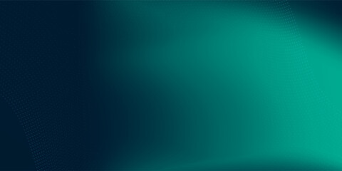 Obraz premium Digital technology speed connect blue green background, cyber nano information modern dots art