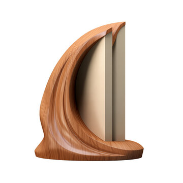 abstract wooden sculpture png