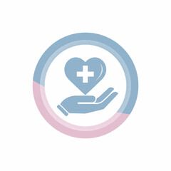 Obraz premium vector illustration of a icon with a symbol of healthy
