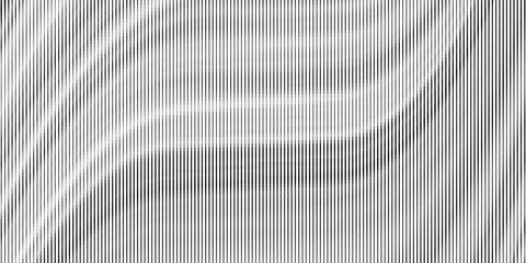 Fototapeta premium Linear micro-stripe background with soft gradient transition. Fine halftone texture, repeating backdrop