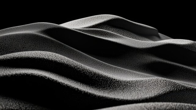 Black and white wave photograph monochromatic image capturing the dynamic form and motion of an ocean wave