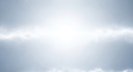 Obraz premium A glowing, minimalist background displaying soft white light and subtle atmospheric texture, offering ample copy space for design, space, background, gradient