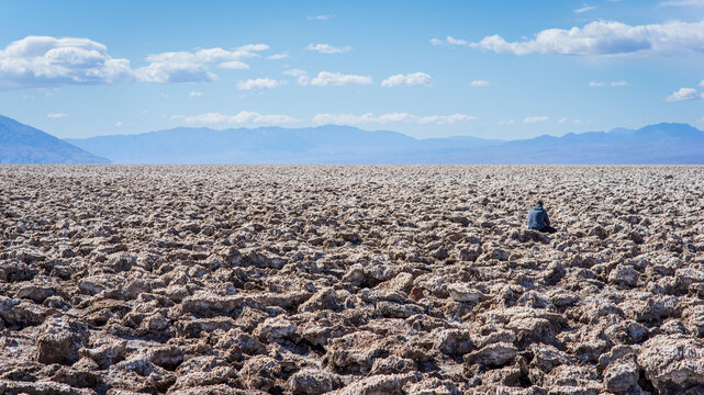 Devils Golf Course In Death Valley