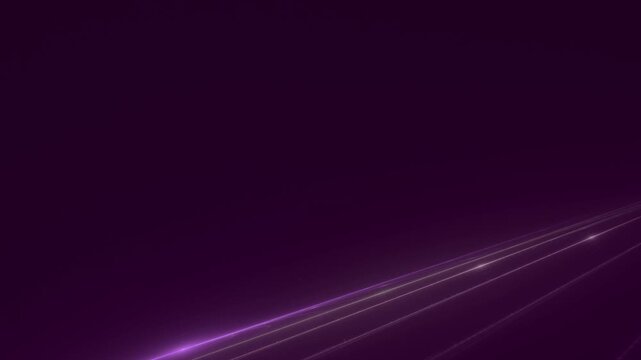 glowing data transmission via fiber optic cable for internet broadband expansion, FTTH, digitization, download, upload, streaming, telecommunications, network, connection, technology, violett, black