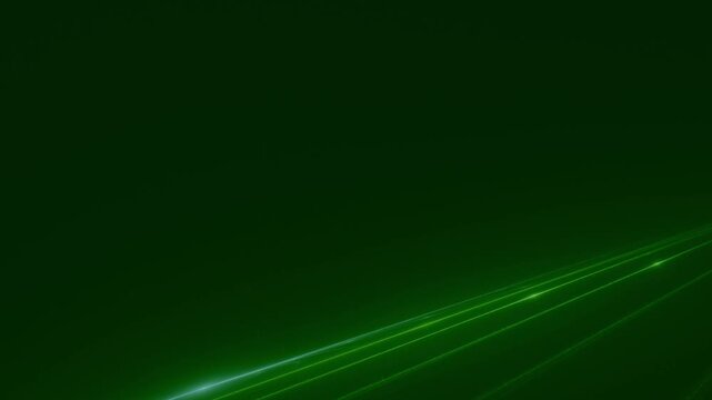 glowing data transmission via fiber optic cable for internet broadband expansion, FTTH, digitization, download, upload, streaming, telecommunications, network, connection, technology, green, black