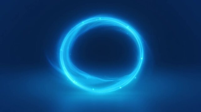 A unique concept circle video intro motion