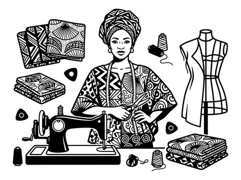 Rajasthani puppet craftsman making traditional doll