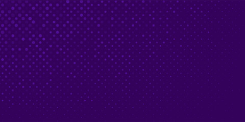 Obraz premium Purple Dot Randomus isolated in black background.Dot Randomus on abstract background. Usable for design background - Vector Illustration