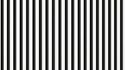 Obraz premium Vertical Black and White Stripes Creating a Bold Minimalist Pattern