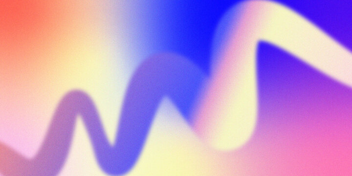 Abstract Colorful Gradient Background with Soft Blur Wave Flow and Vibrant Light Design