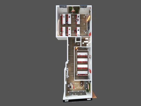 planos de local comercial , oficinas y aulas de formaci&oacute;n 