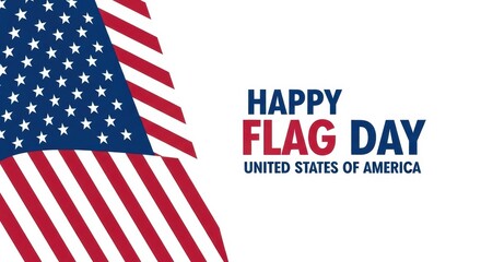 Fototapeta premium American flag, Happy Flag Day, USA patriotic symbol, national celebration
