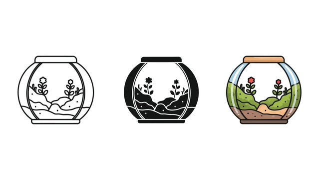 Terrarium Landscape Garden Ecosystem Commercial Design