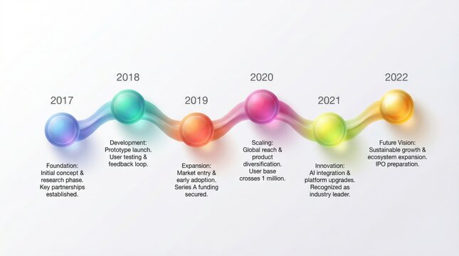 infographic timeline