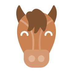 Horse Vector Icon © Graphic Nehar