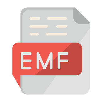 EMF Vector Icon