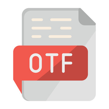 OTF Vector Icon