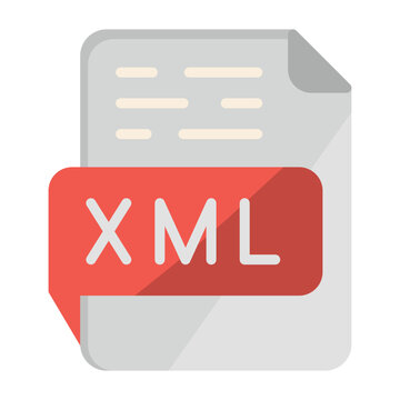 XML Vector Icon