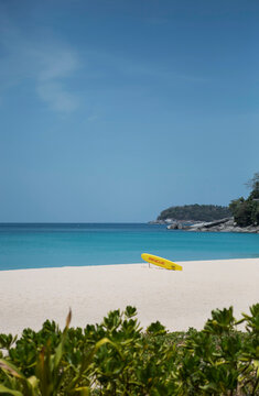 Empty Kata Noi beach, Phuket, Thailand