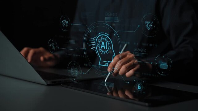 AI security and data ecosystem integrate ai, data, and security into one connected system for automation, protection, and efficient digital processes Marrow