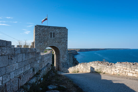 Ancient ruins at Kaliakra cape, Bulgaria