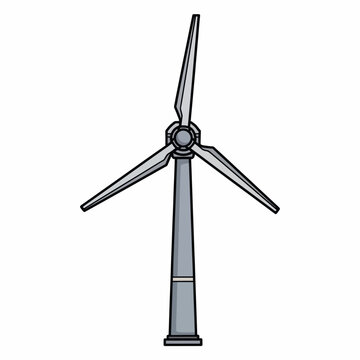 Wind Turbine Blades Renewable Energy System.