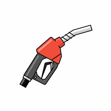 Gasoline fuel pump nozzle handle 1.