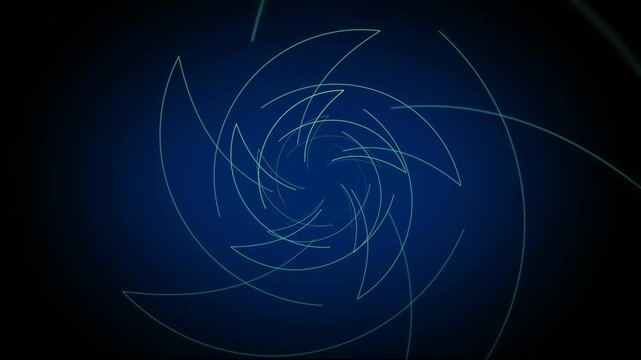 Gradient geometric shape looping 3D animation for intro background, motion graphics, and animated particles