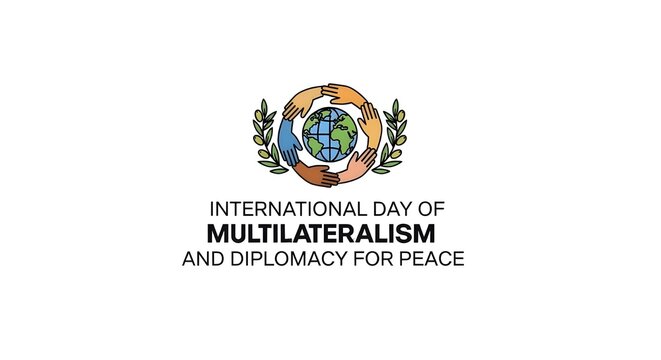 International day of multilateralism and diplomacy for peace logo