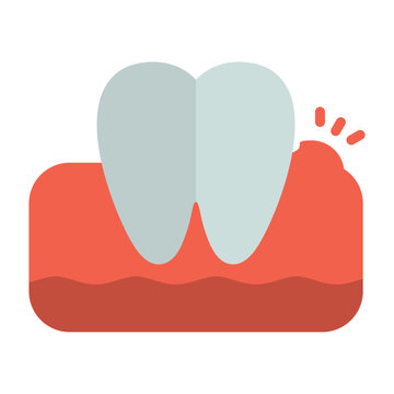 Ulcer Vector Icon