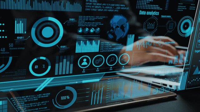 Explore cutting-edge business data analytics visuals showcasing interactive graphs and metrics, enhancing decision-making and strategic insights for modern enterprises. Cipher